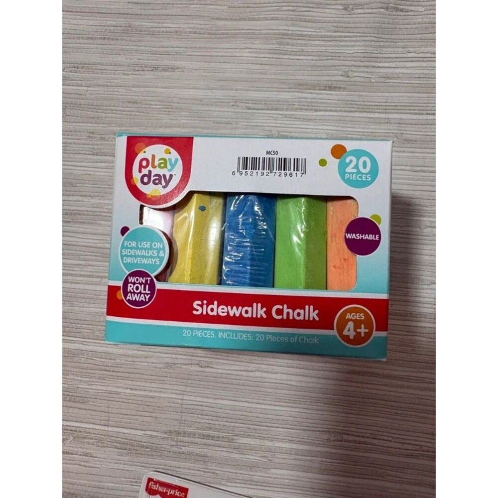 New play day chalk set